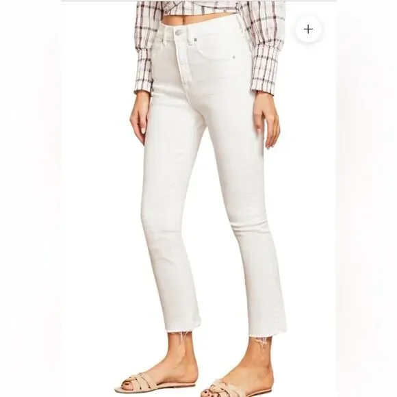 VERONICA BEARD CARLY KICK FLARE RAW HEM Size 25 NWOT